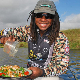First five-star chef turned pro angler to compete on the hit show Food Network Chopped